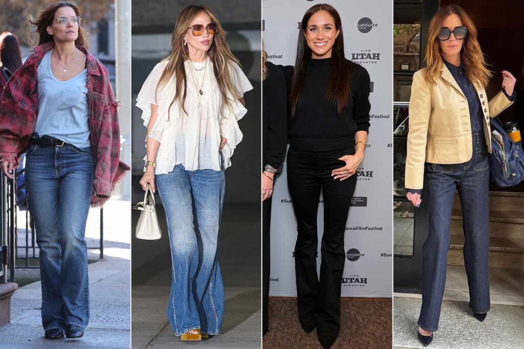 Jennifer Lopez, Meghan Markle, and More Celebs Sold Us on the Leg-Lengthening Denim Style We’ll Be Wearing All Fall
