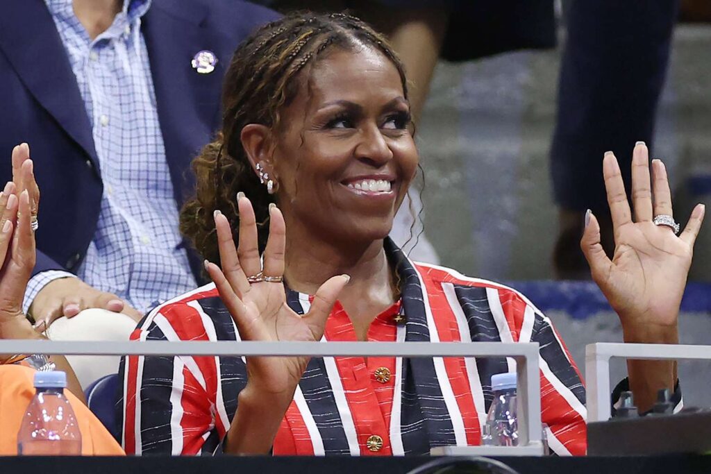 Michelle Obama, Al Roker, Hoda Kotb and More Attend the US Open Women’s Semifinals