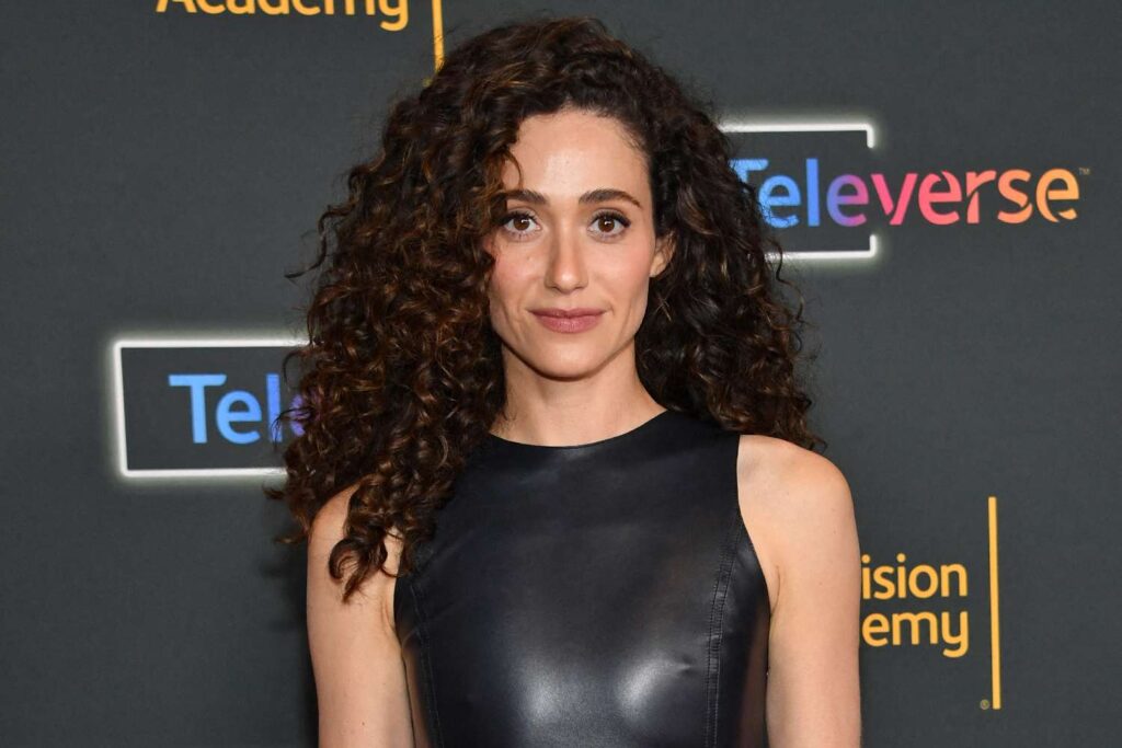 Emmy Rossum’s Monochromatic Look Is the Easiest Hack for Sharp Dressing This Fall — Similar Styles Start at $9