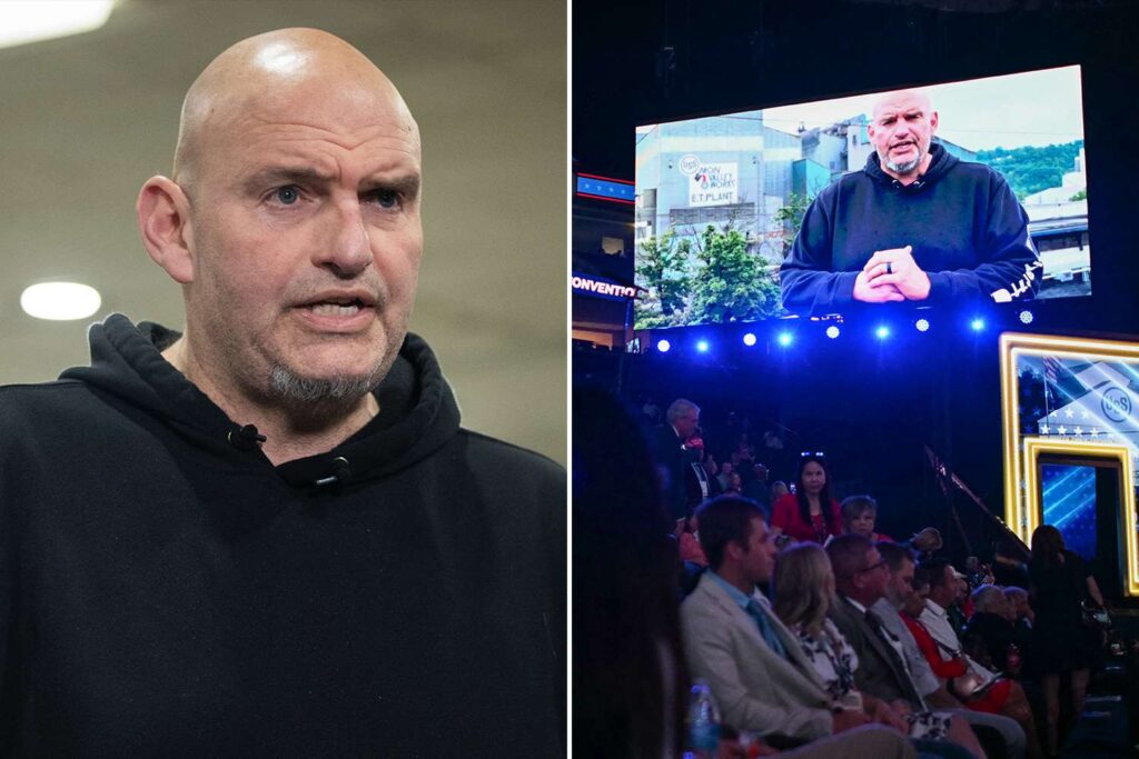 John Fetterman Assures He Won’t Switch Parties If Democrats Win the Senate After Participating in GOP Midterm Convention