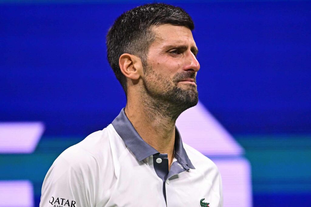 Novak Djokovic Breaks Down in Tears After Vomiting in Shocking First-Round Loss at US Open