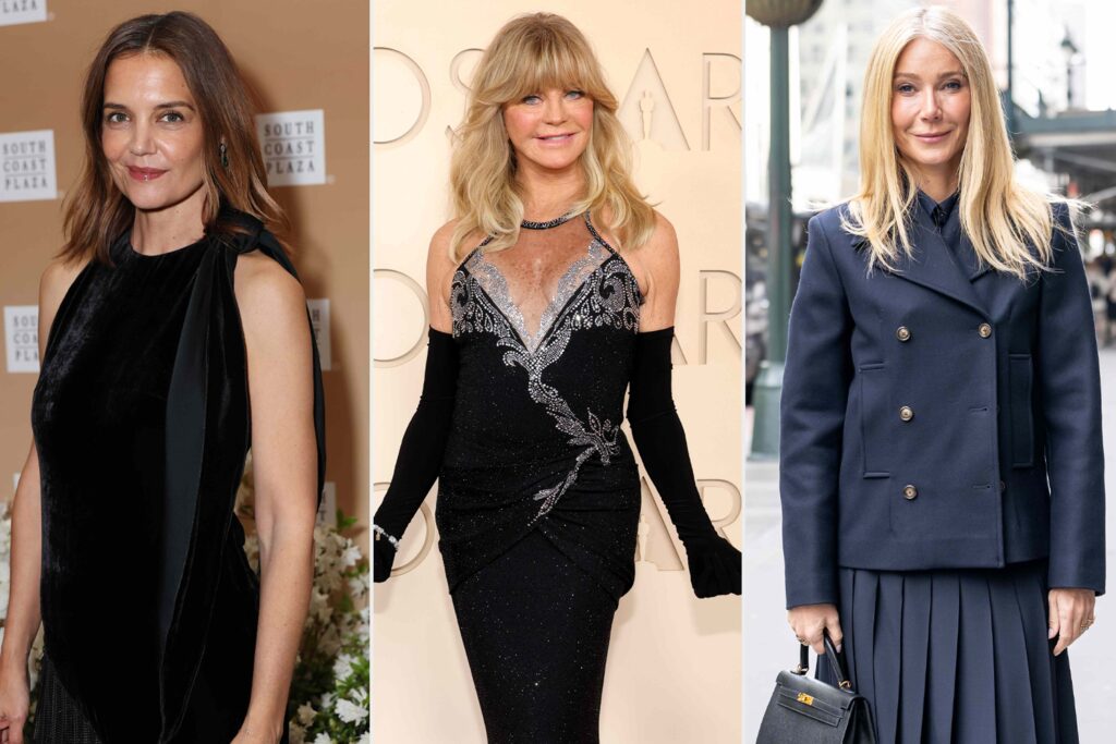 Katie Holmes, Goldie Hawn, and More Celebs Showed Us How to Style This Delicate (but Comfy!) Shoe Trend for Fall