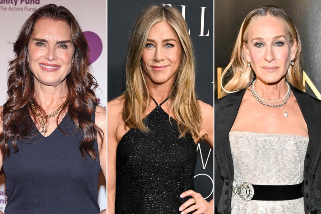 No More Damp Hems! Brooke Shields and Jennifer Aniston Are Opting for This Spring- and Fall-Approved Denim Style Instead