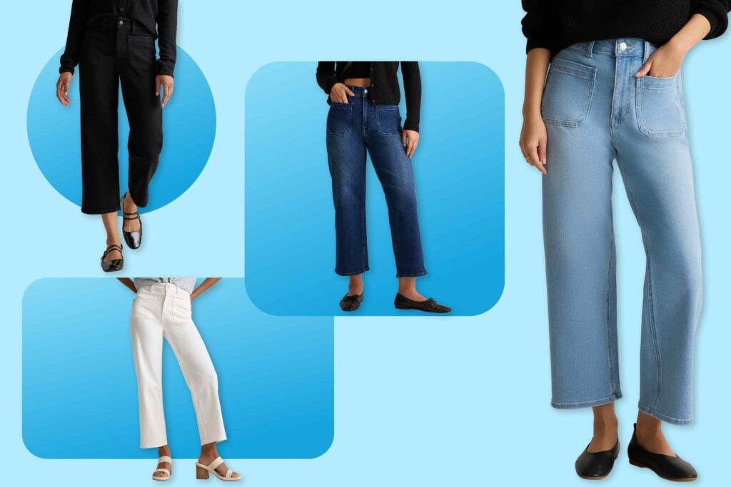 Celebs Keep Wearing Wide-Leg Jeans, and This Pair Fits Petite Shoppers ‘Like a Dream’ — Grab It in 9 Colors