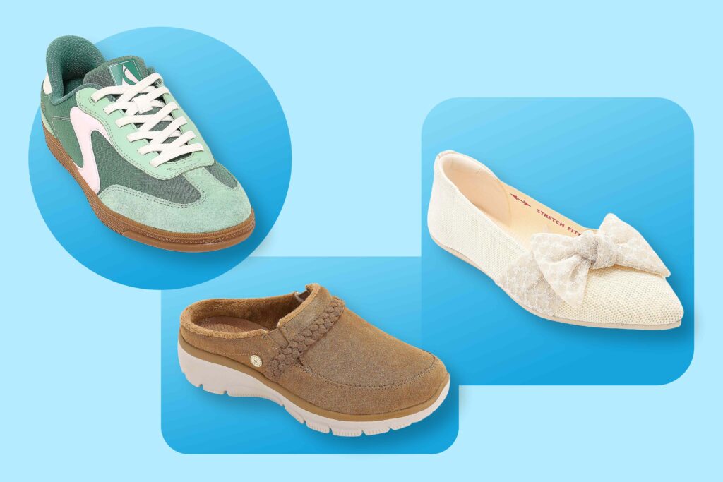 Skechers Shoes Are on Sale Today, and the Best Deals on Comfy Loafers, Flats, and Late-Season Sandals Start at $25