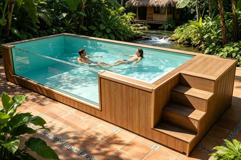 Amazon Is Selling a Resort-Style Swimming Pool That’s Ready to Make a Splash in Your Backyard — and It’s Under $11K