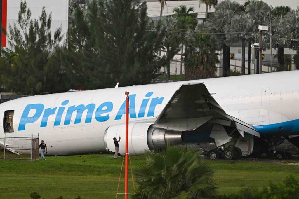 5 Killed in Amazon Air Cargo Plane Crash at Miami Airport Were in Vehicles Struck By Plane, Officials Say