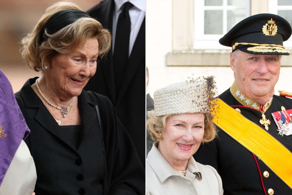 Queen Sonja of Norway Attends King Harald’s Funeral One Day After What Would Have Been Their 58th Wedding Anniversary