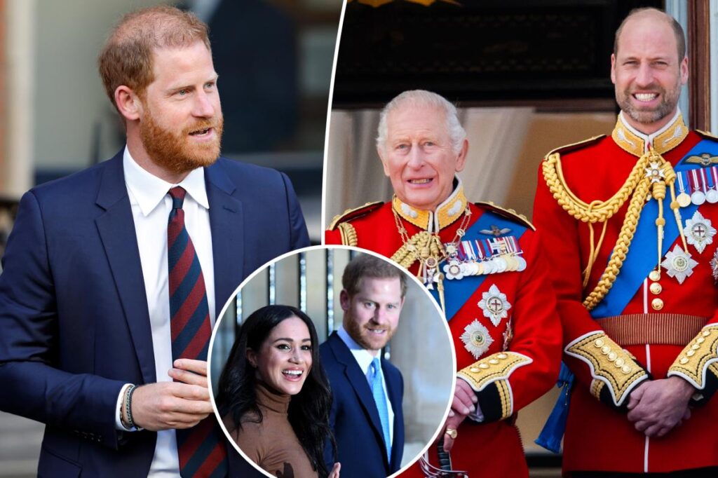 Prince Harry’s UK return fueled by inheritance fears as Prince William’s reign looms