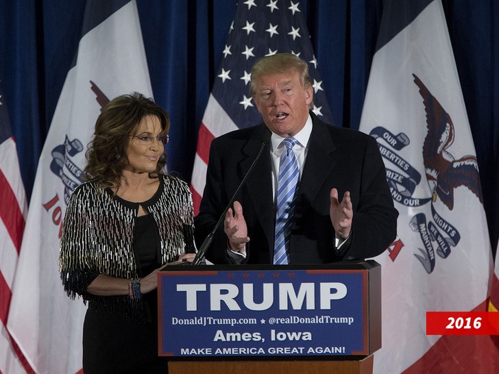 sarah palin donald trump