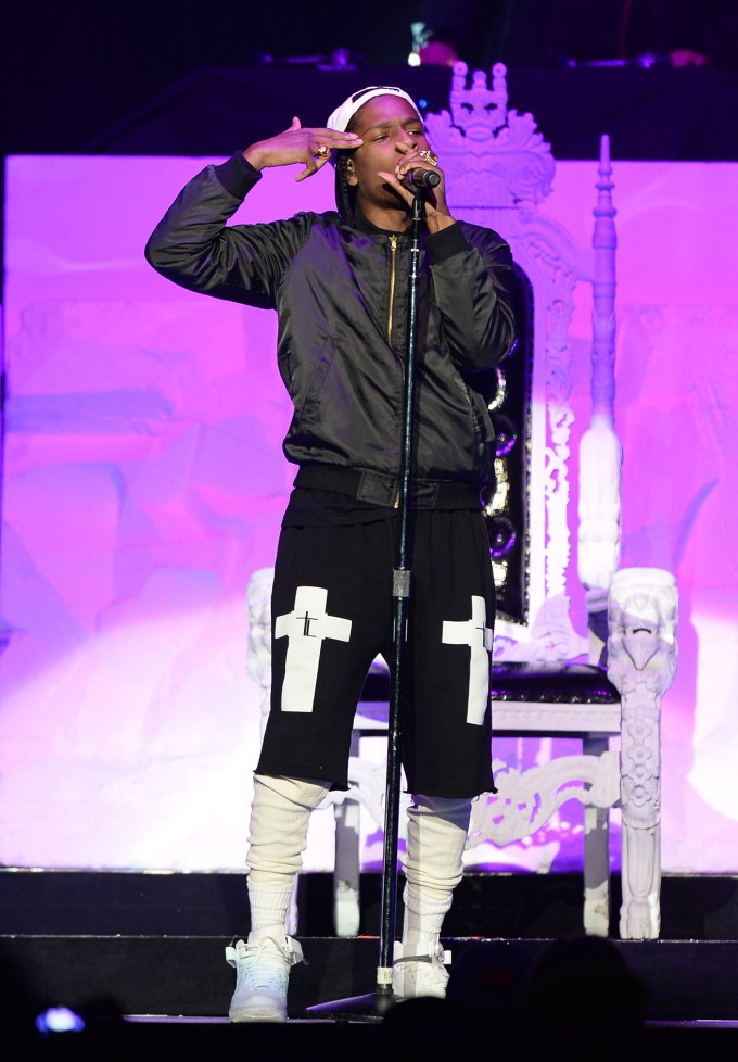 A$AP Rocky at the Staples Center, 2013