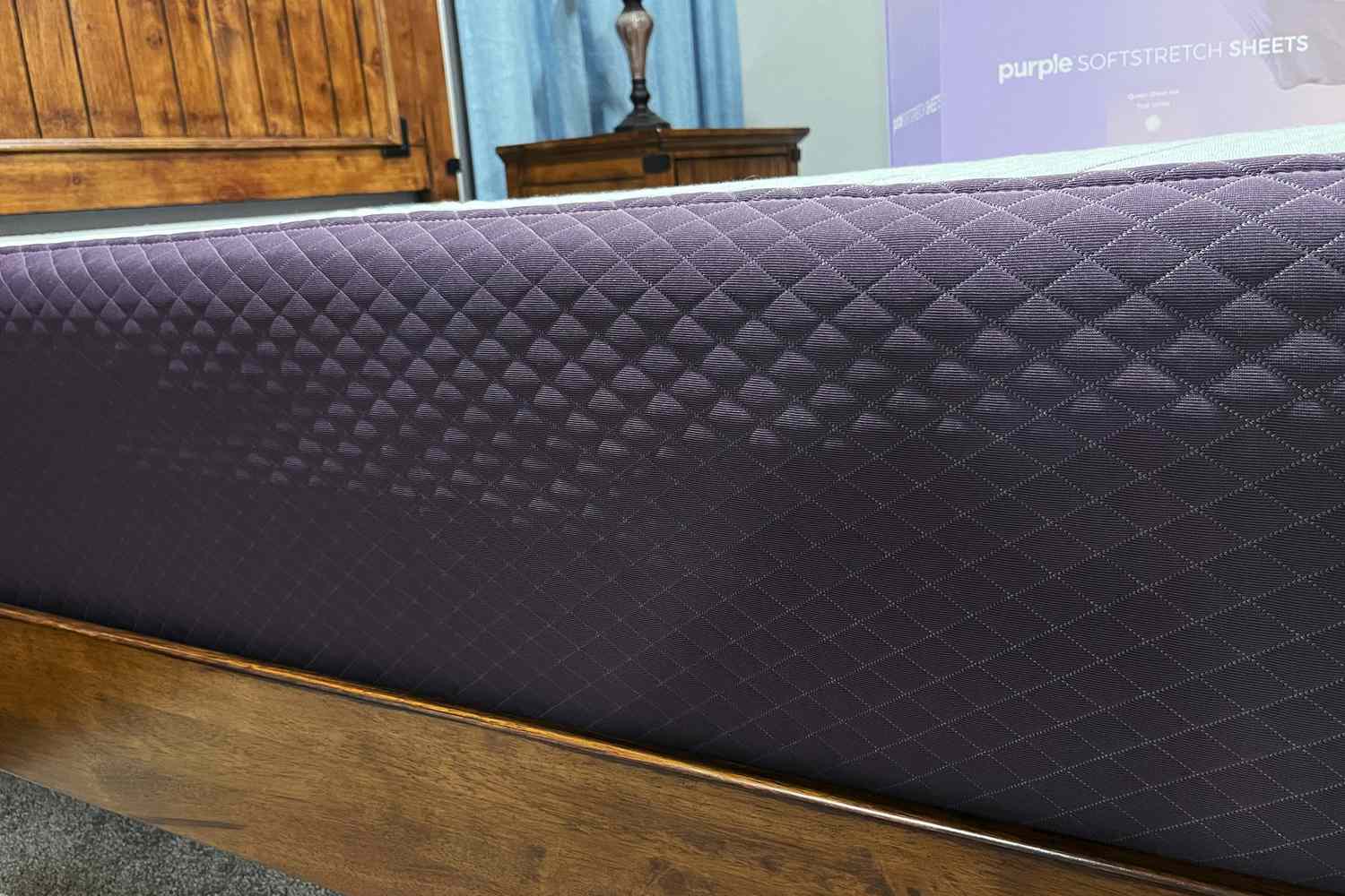 A close up of the Purple Restore Mattress