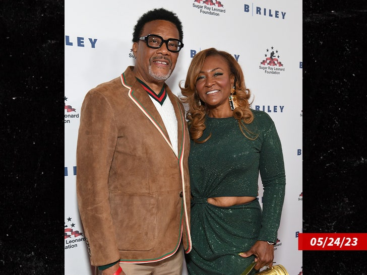 Judge Mathis and Linda Mathis