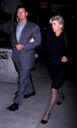 Linda McMahon & Vince McMahon Then & Now: Photos American Museum of the Moving Image Gala on October 6, 1999