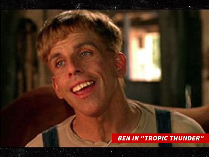 ben stiller tropic thunder simple jack dreamworks pictures