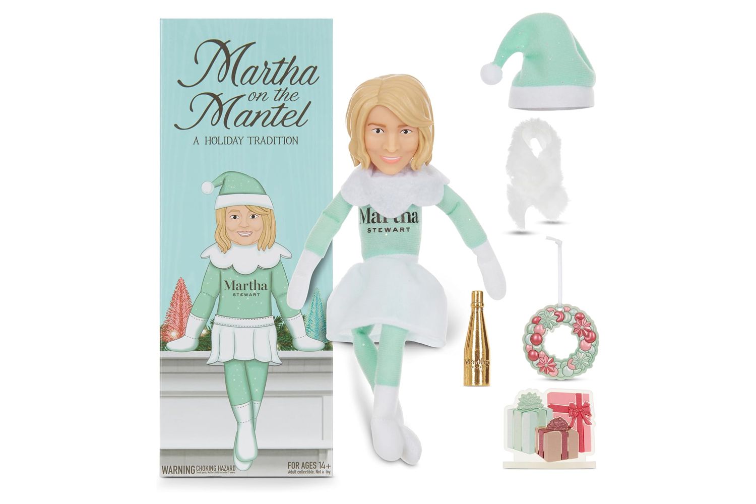 Amazon Martha On a Mantle Elf Doll