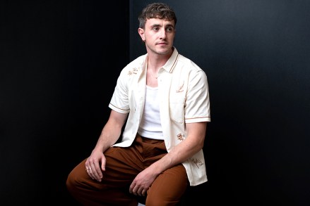 Paul Mescal, Actor, photographed at TIFF 2022Shutterstock and TheWrap Studio at TIFF 2022 sponsored by GreenSlate, PEX, Moët & Chandon, and Vancouver Film School, Day 3, Canada - 11 Sep 2022