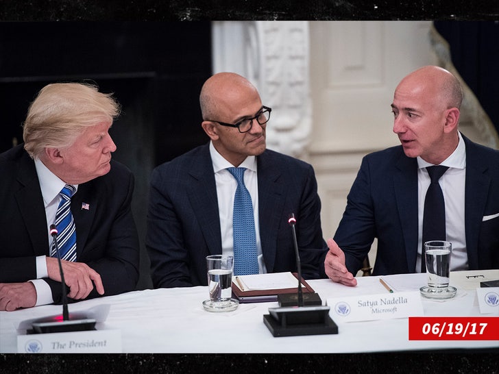 donald trump jeff bezos