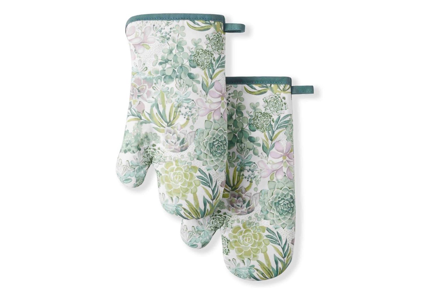 Martha Stewart Succulents Oven Mitt 2-Pack Set