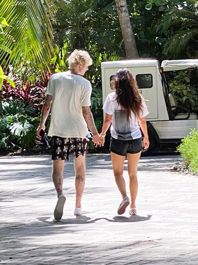 Megan Fox and Machine Gun Kelly in Puerto Rico