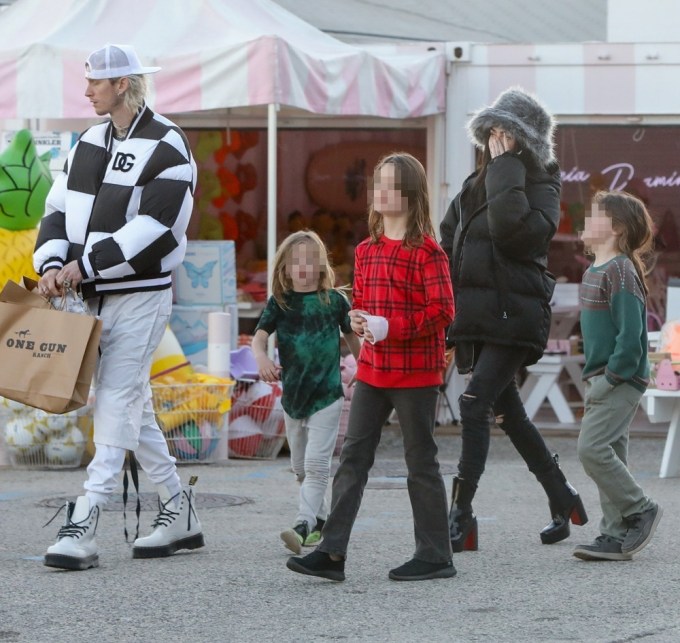 Megan Fox and Machine Gun Kelly in Malibu