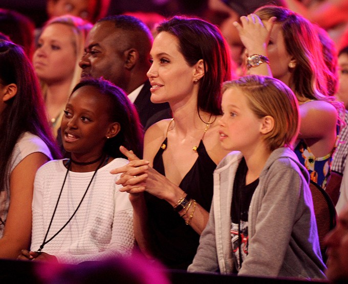 Shiloh Jolie at the 2015 Kids Choice Awards