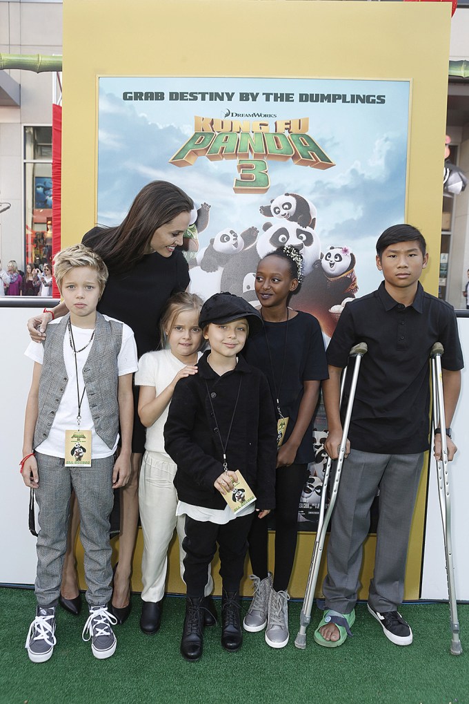 Shiloh Jolie at the ‘Kung Fu Panda’ premiere