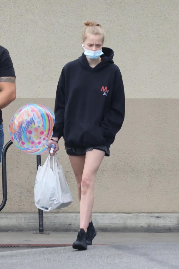 Shiloh Jolie buys a birthday gift in Los Feliz