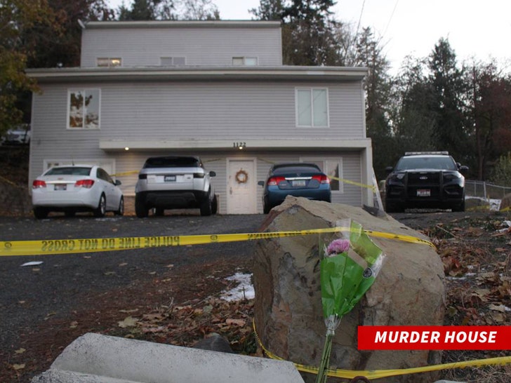 King Road in Moscow, Idaho murder house