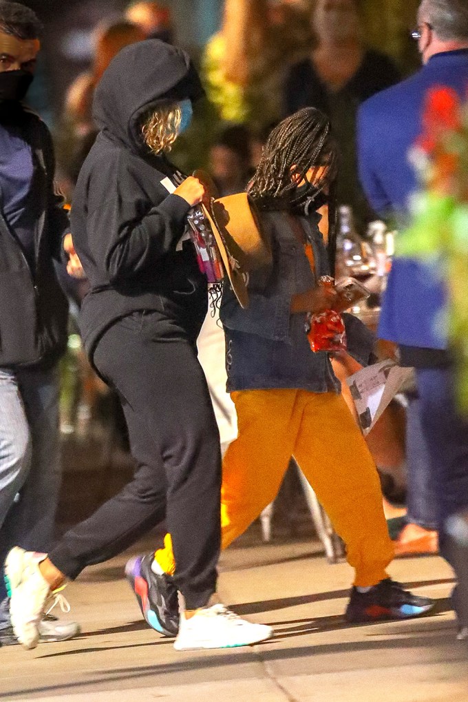 Beyonce & Blue Ivy Twin in Sweats