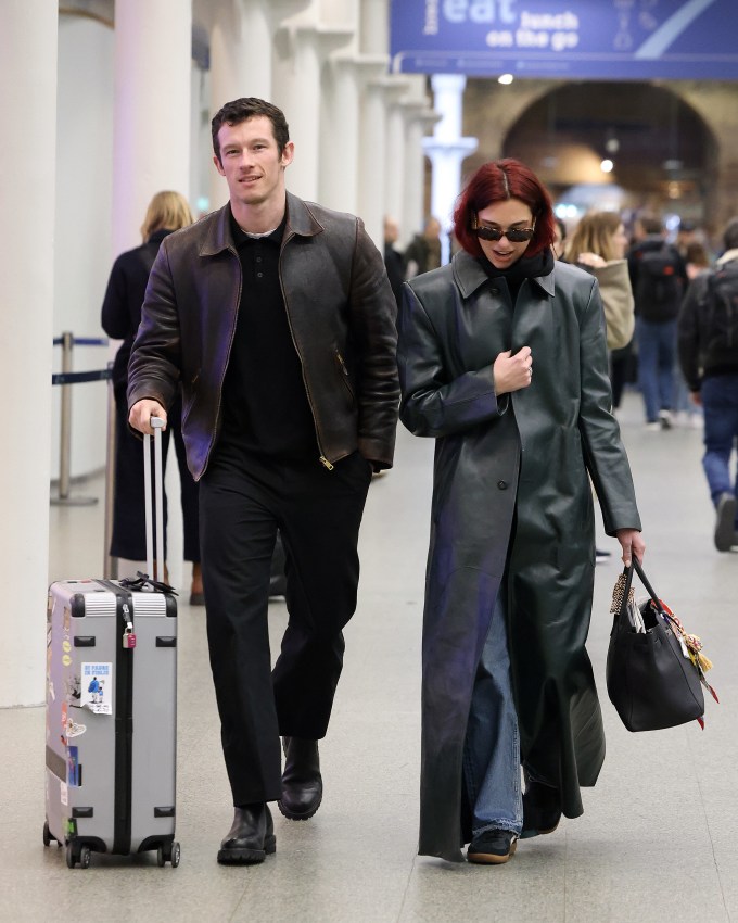 Dua Lipa & Callum Turner Together in London