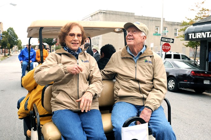 Jimmy Carter & Rosalynn Carter in 2010