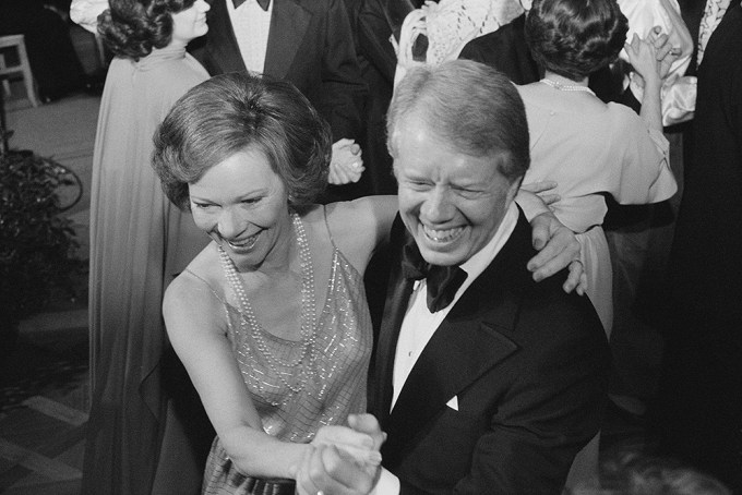 Jimmy Carter & Rosalynn Dance at the White House