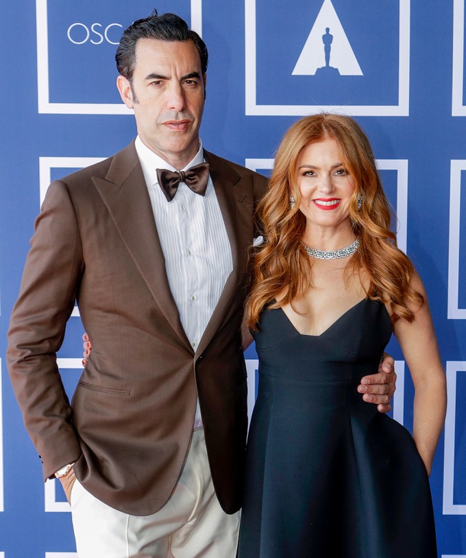 Sacha Baron Cohen & Isla Fisher