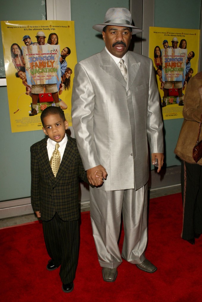 Steve Harvey at the Premiere of ‘Johnson Family Vacation’