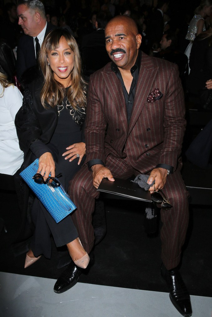 Steve & Marjorie Harvey at Elie Saab