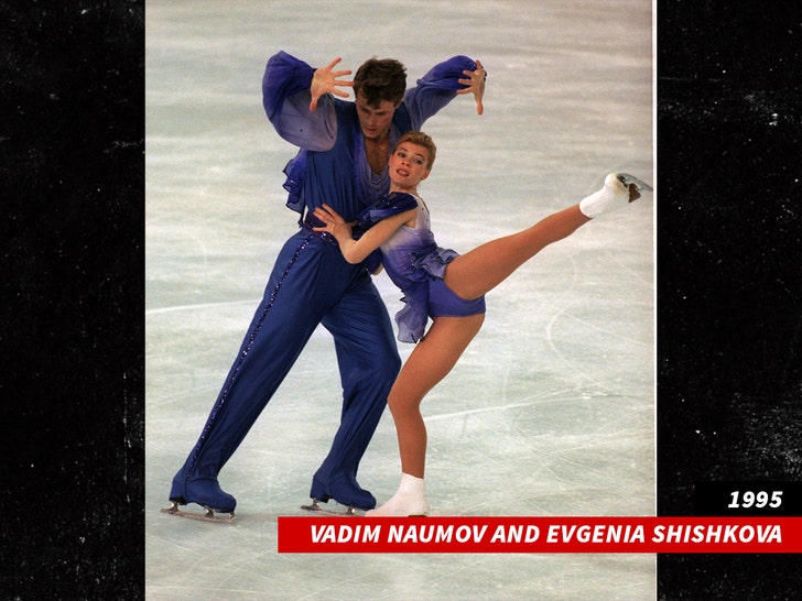 Vadim Naumov and Evgenia Shishkova 1995 getty 1