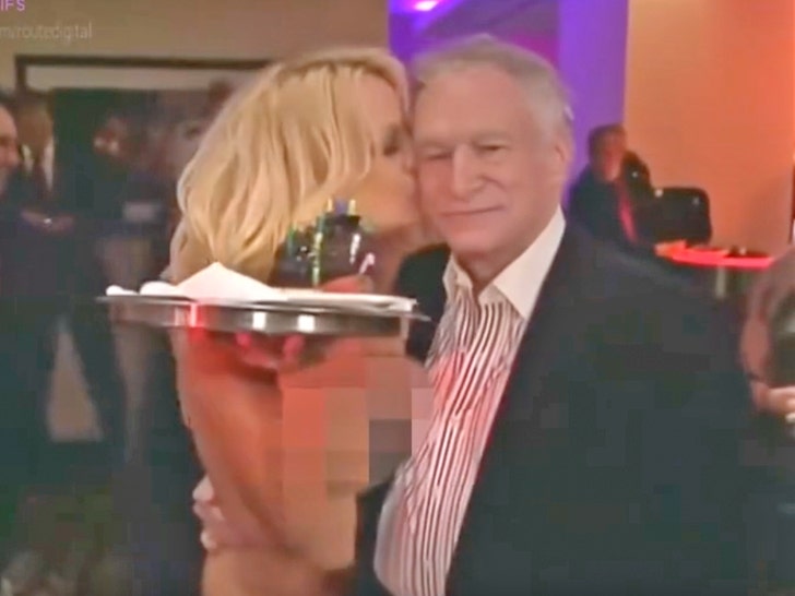 hugh hefner and pamela anderson