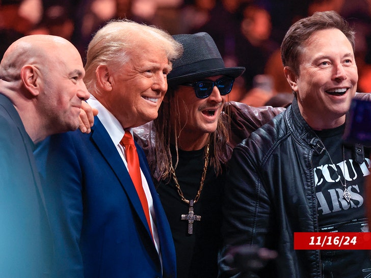 donald trump elon musk kid rock dana white