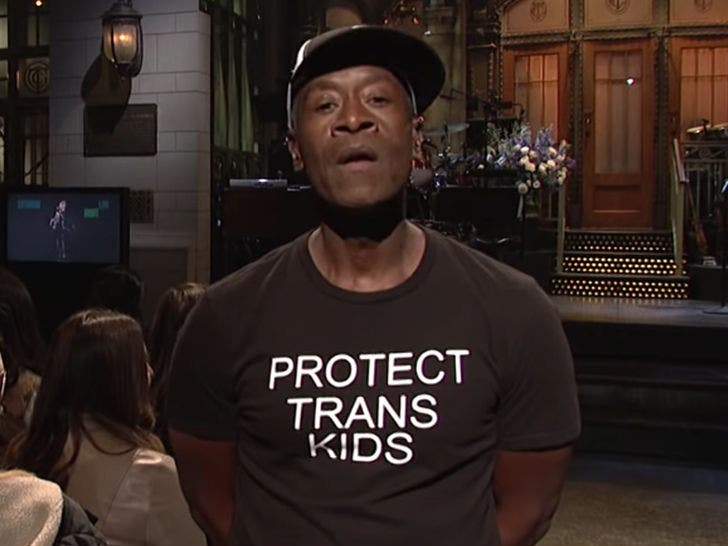 Don Cheadle Supports Trans Kids with T-shirt on 'SNL' :: 0217-don-cheadle-youtube-5