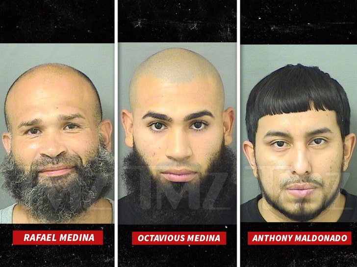 Rafael Medina Octavious Medina Anthony Maldonado mug shots tekashi 2