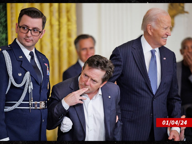 michael j fox joe biden presidential medal of freedom