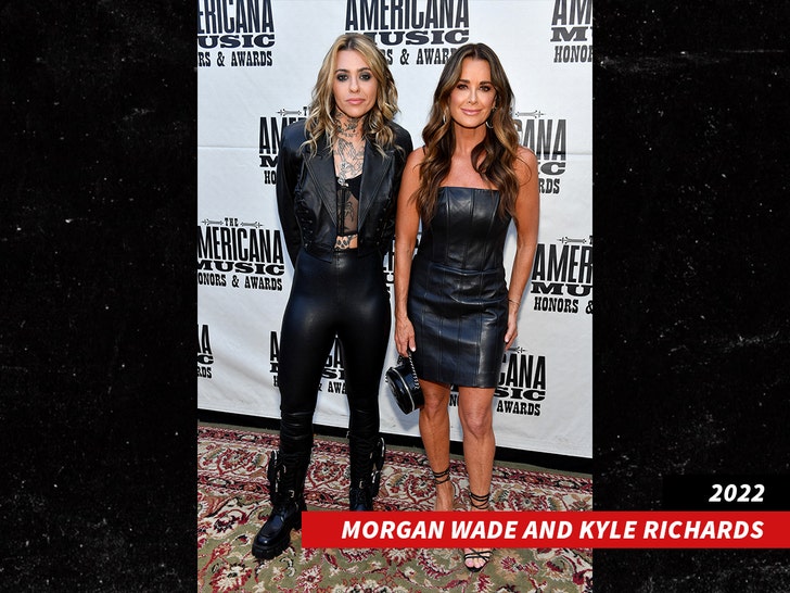 morgan wade and kyle richards getty 1