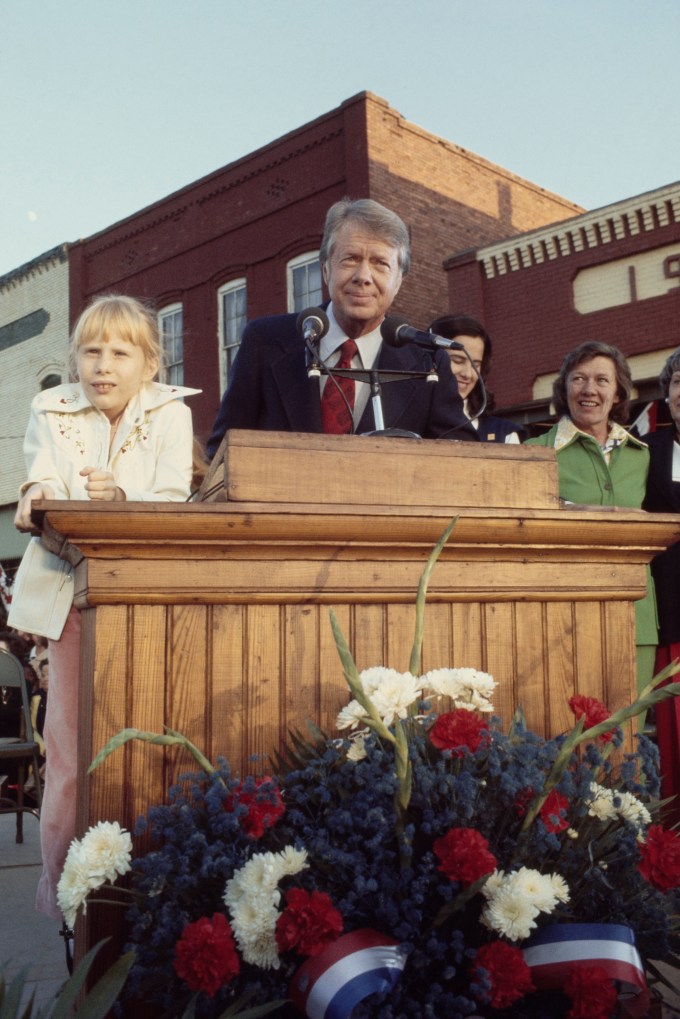 Jimmy Carter And Daughter Amy