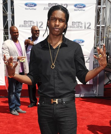 LOS ANGELES, CA - JULY 01:  Rapper ASAP Rocky attends the 2012 BET Awards at The Shrine Auditorium on July 1, 2012 in Los Angeles, California.  (Photo by Jason LaVeris/FilmMagic)