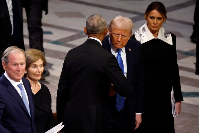 Obama Shaking Trump’s Hand