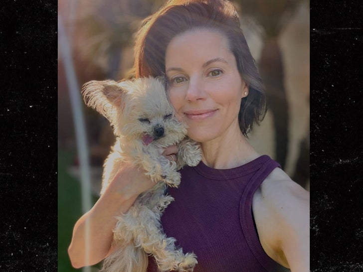 Julie Steines and her dog