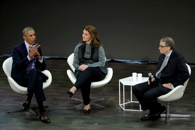 Bill & Melinda Gates With President Barack Obama