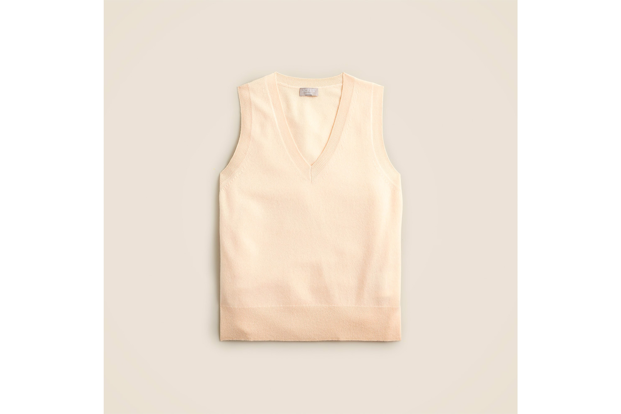 A cashmere sweater-vest