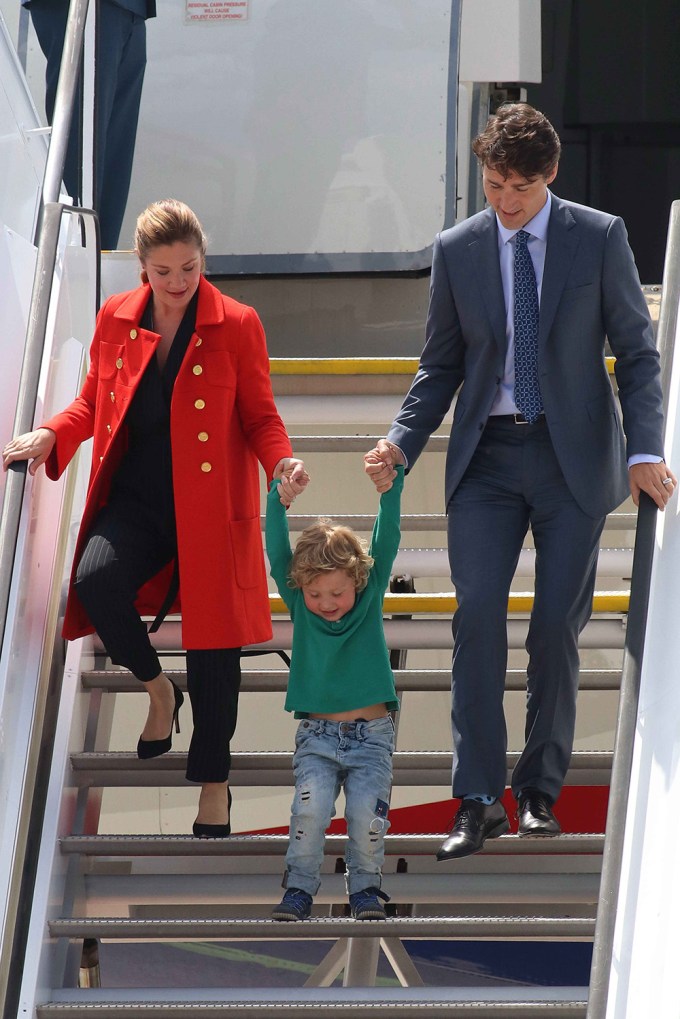 Justin Trudeau & Sophie Gregoire at G20 Summit